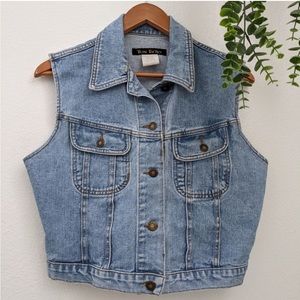 Vintage Sleeveless jean jackets